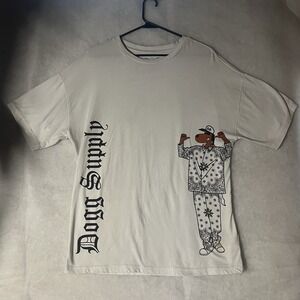 Snoop Dogg Graphic Shirt White Dogg Supply Size Small